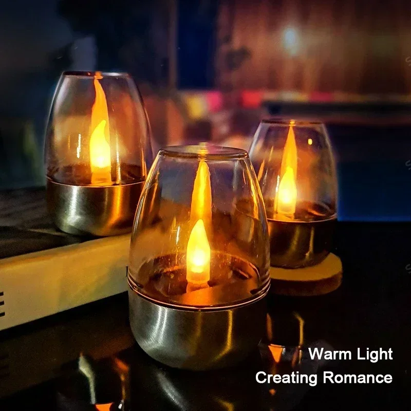 Smart Garden Ornaments - Candele solari a LED Luce notturna
