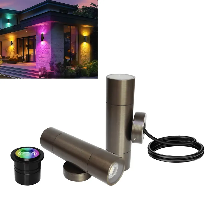Smart Gardening - Lampada da Parete LED per Esterni