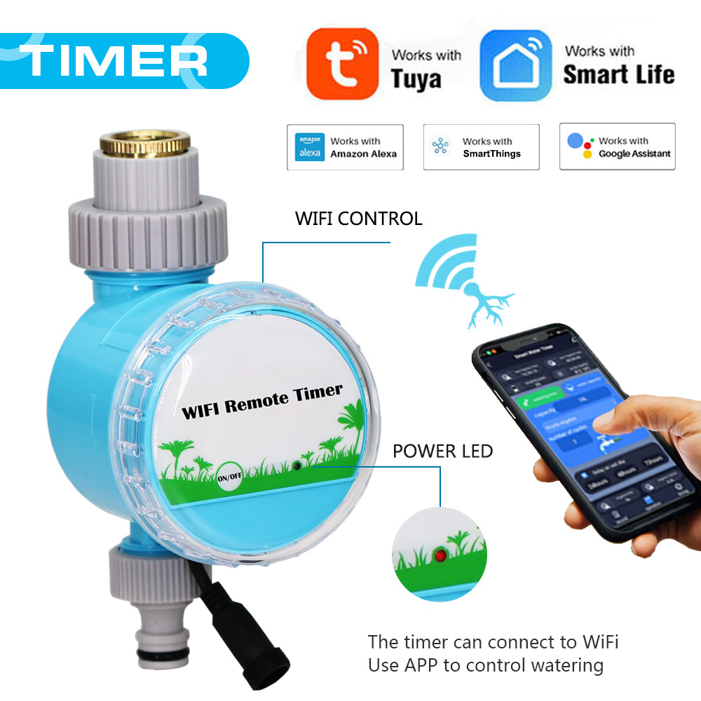 Smart Garden Valve - WiFi Wireless Garden Water Timer Smart