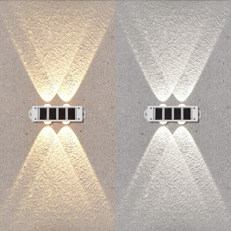 Smart Garden Fence - Lampade da parete solari pop da
