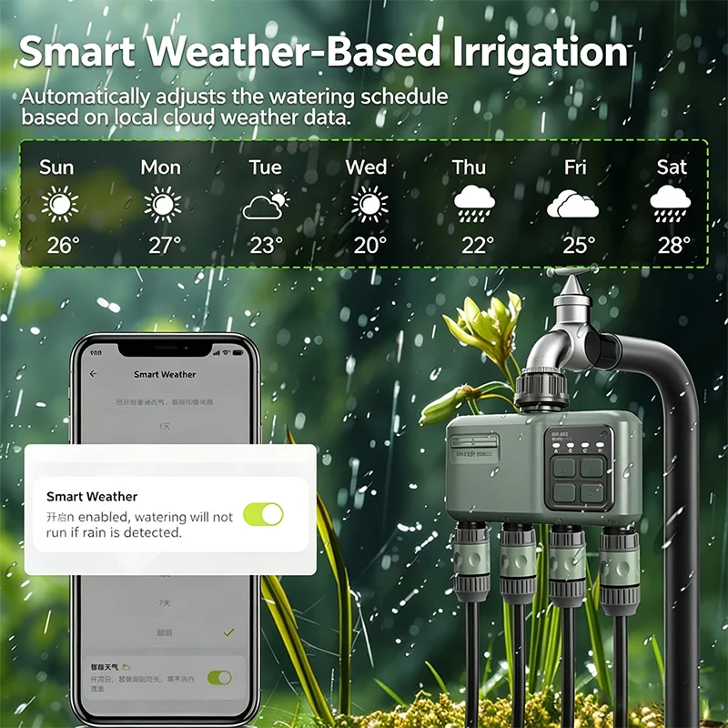 Sistema di irrigazione automat - Smart Garden Valve recensione e prezzo