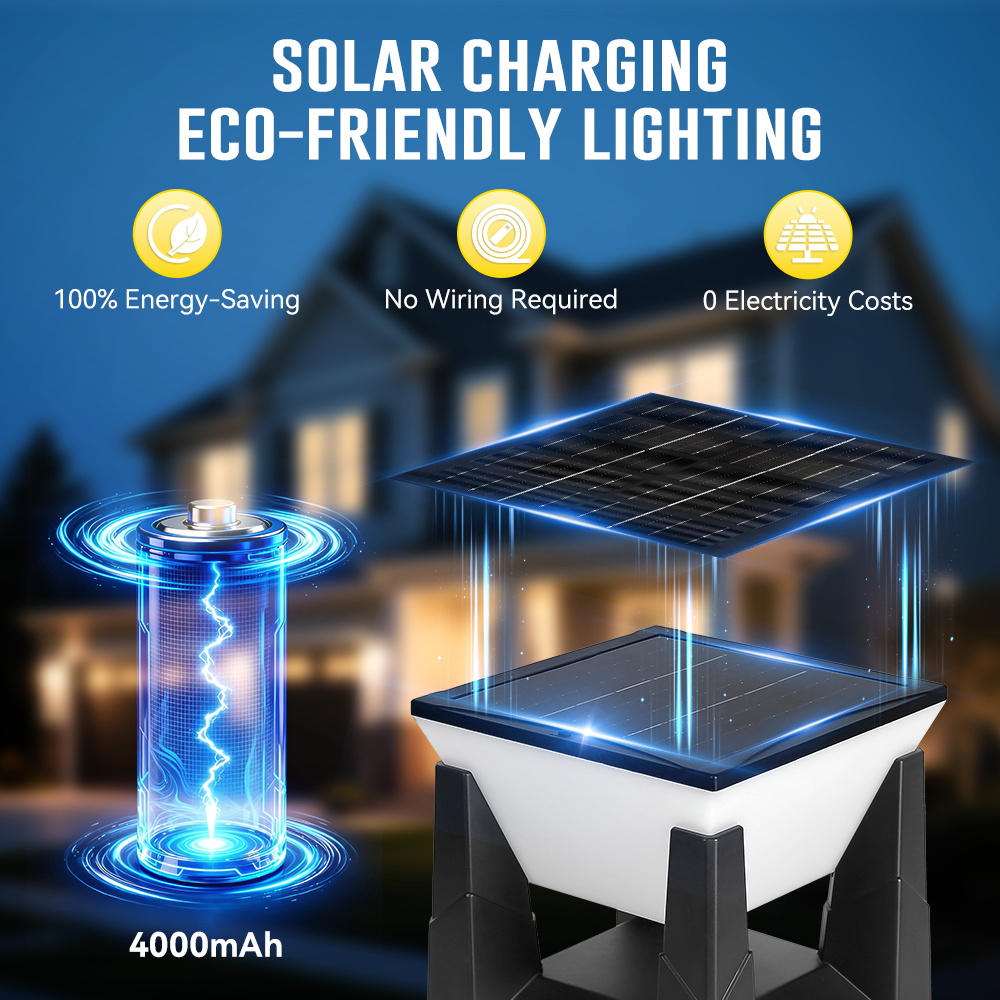 Lampada Solare a 3 Colori per  - Smart Garden Fence recensione e prezzo