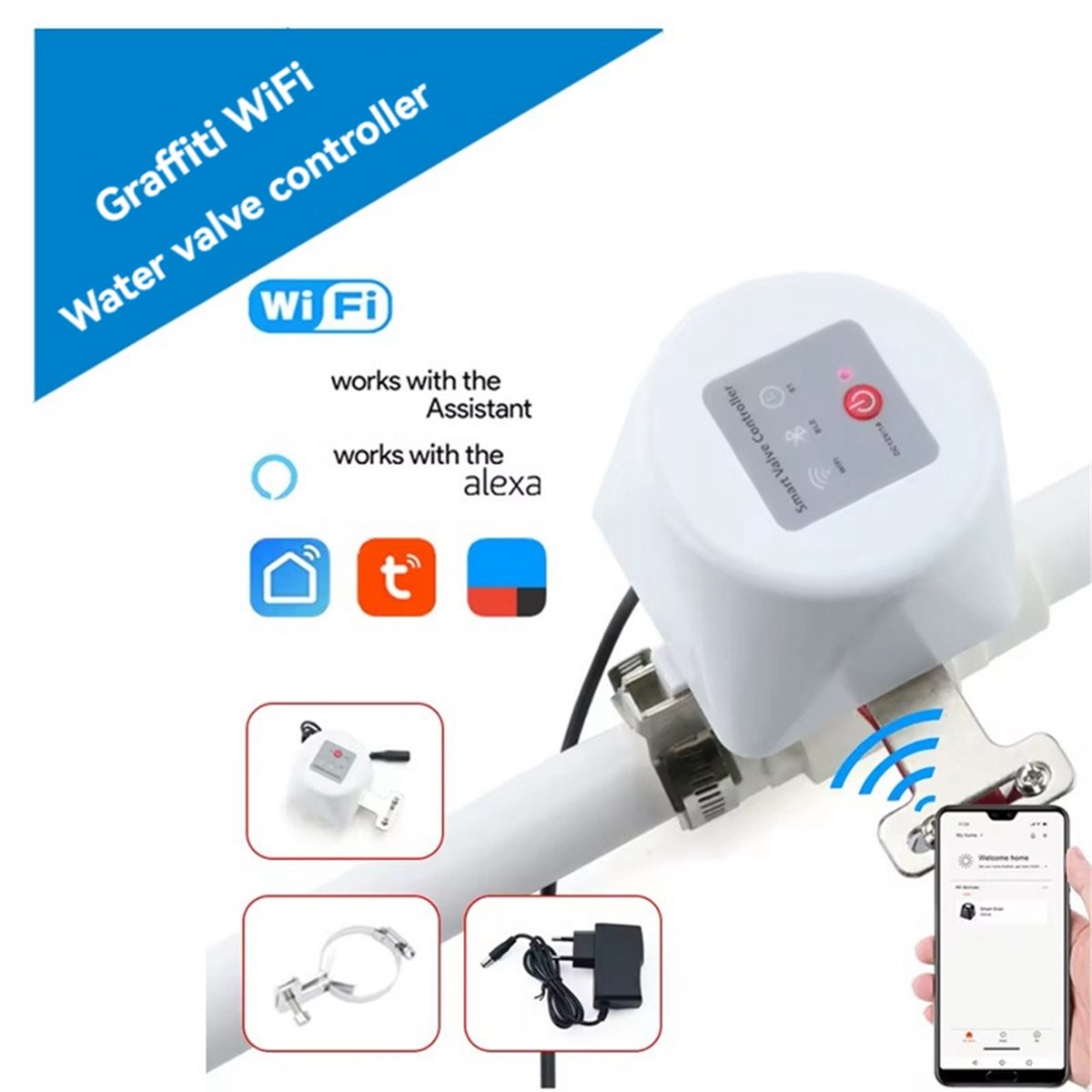 SWXF Tuya WiFi Smart Valve Con - Smart Garden Valve recensione e prezzo