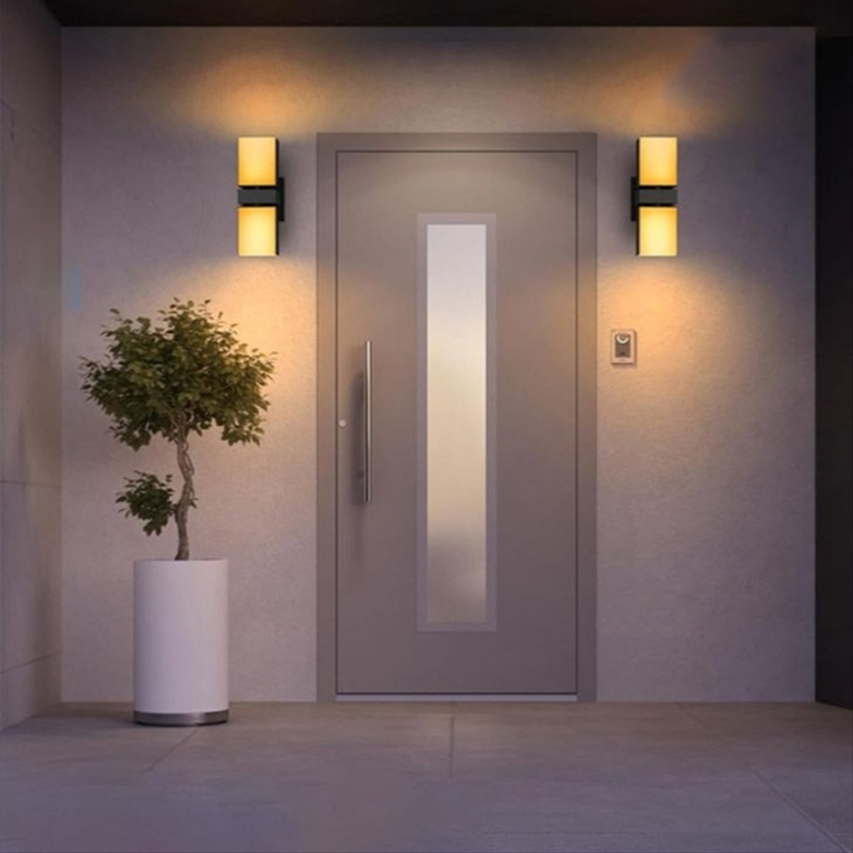 Lampada da Parete LED AA19 a D - Smart Garden Fence recensione e prezzo