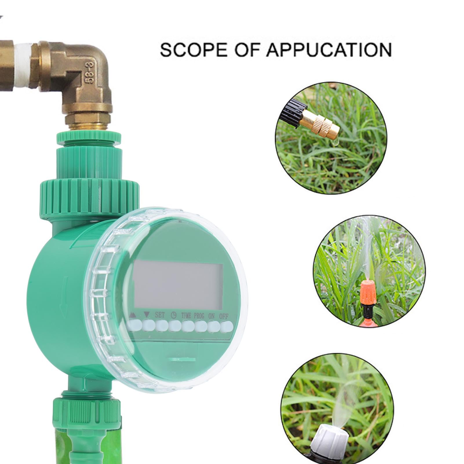 Display LCD Temporizzatore ele - Smart Garden Valve recensione e prezzo