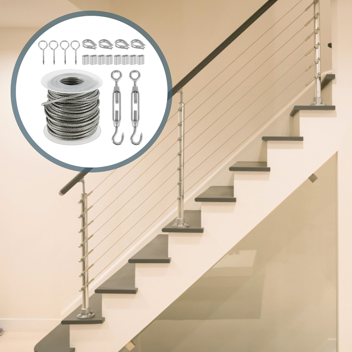 15M/30M Cavo metallico Corda i - Smart Garden Fence recensione e prezzo