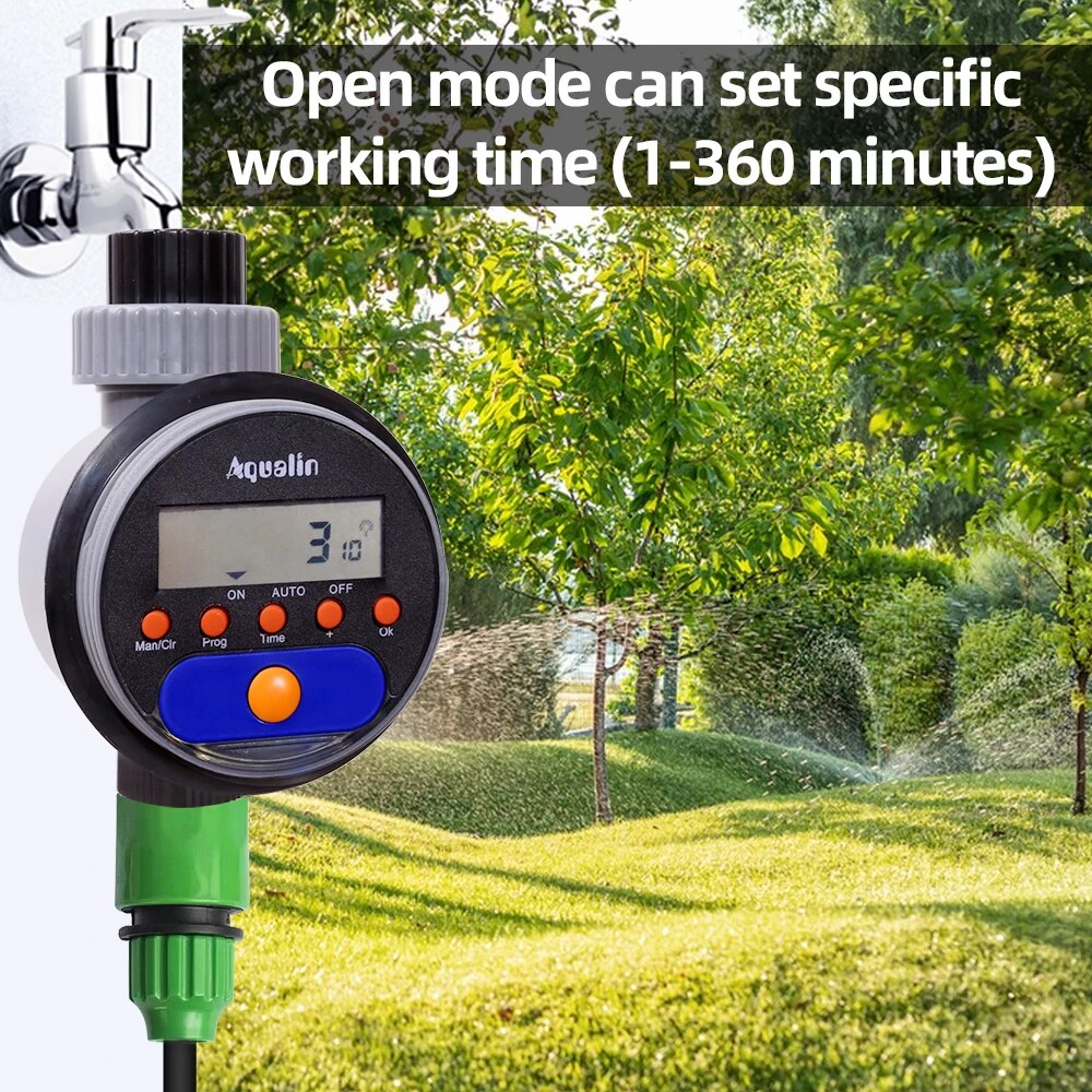 Display LCD automatico Timer d - Smart Garden Valve recensione e prezzo