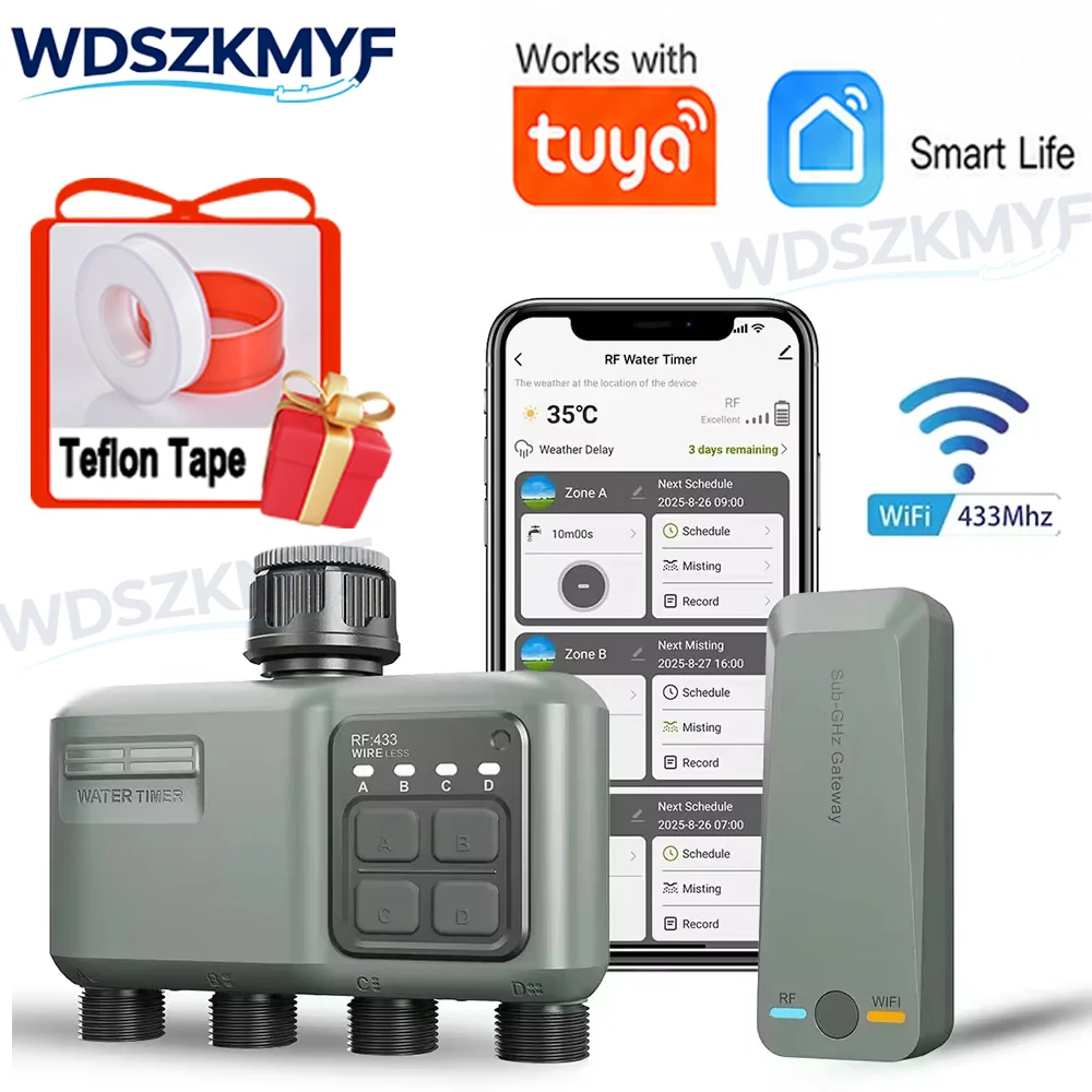 Timer per Irrigazione Smart Wi - Smart Garden Valve recensione e prezzo