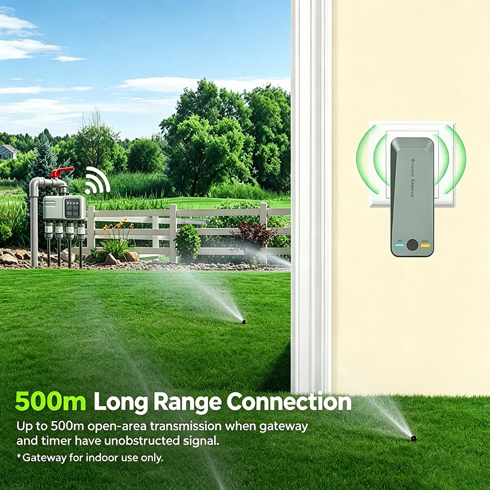 Timer per Irrigazione Smart Wi - Smart Garden Valve recensione e prezzo