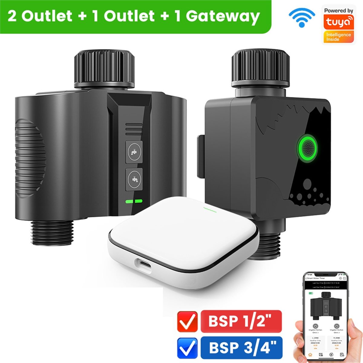 Y17A 1 Set Timer WiFi per Irri - Smart Garden Valve recensione e prezzo